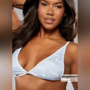 PLAYBOY Sky Blue Bralette